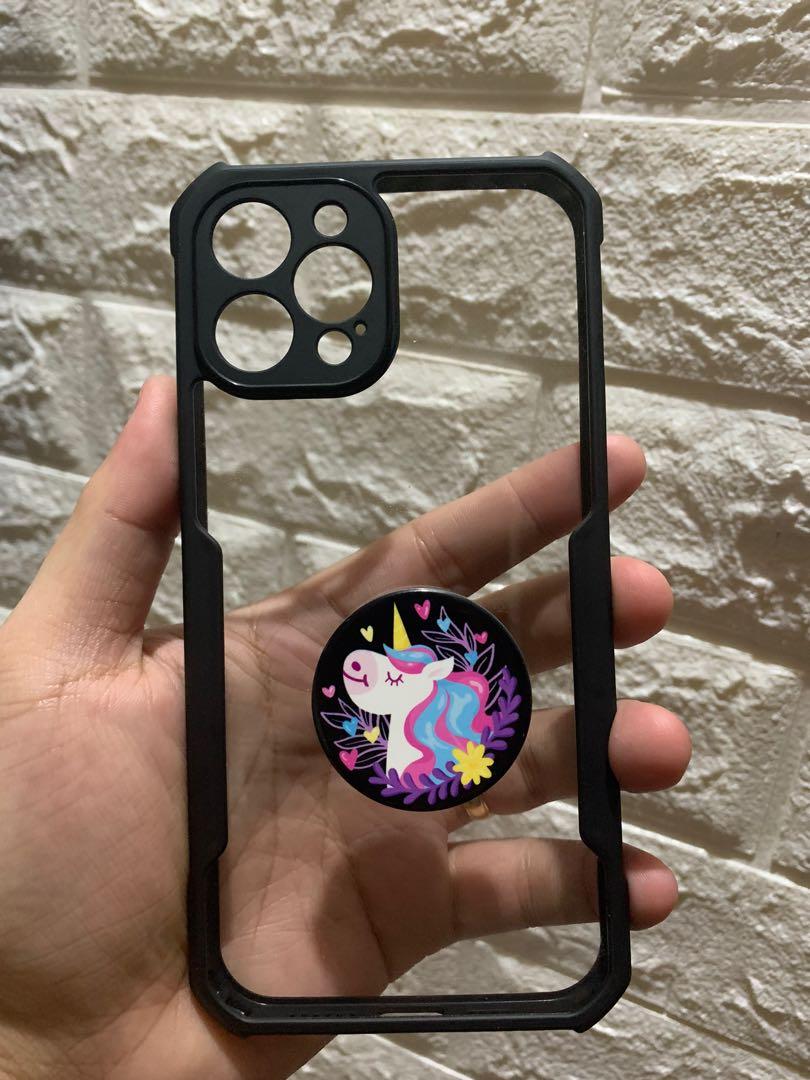 Sale Iphone 12 Pro Max Case With Original Pop Socket Mobile Phones Gadgets Mobile Gadget Accessories Cases Sleeves On Carousell