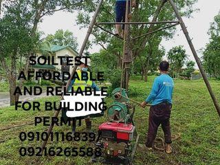 Soil boring test affordable soiltest
