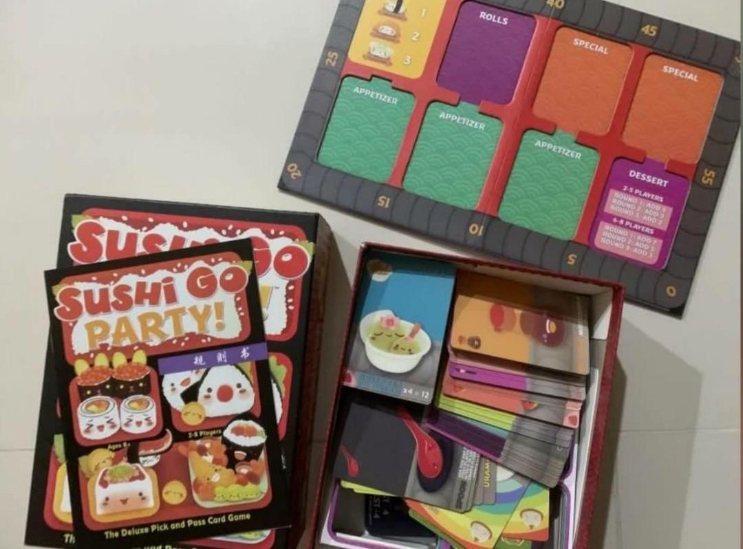Sushi Go Party Board Game, Hobbies & Toys, Toys & Games on Carousell