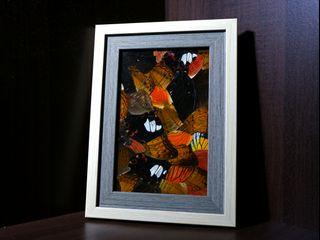 Framed butterfly wings #2