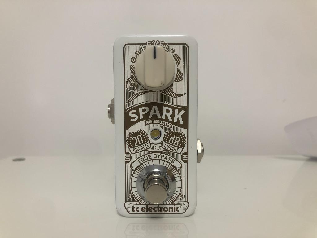 Tc Electronic Mini Spark boost pedal, 興趣及遊戲, 音樂樂器 配件, 樂器配件- Carousell