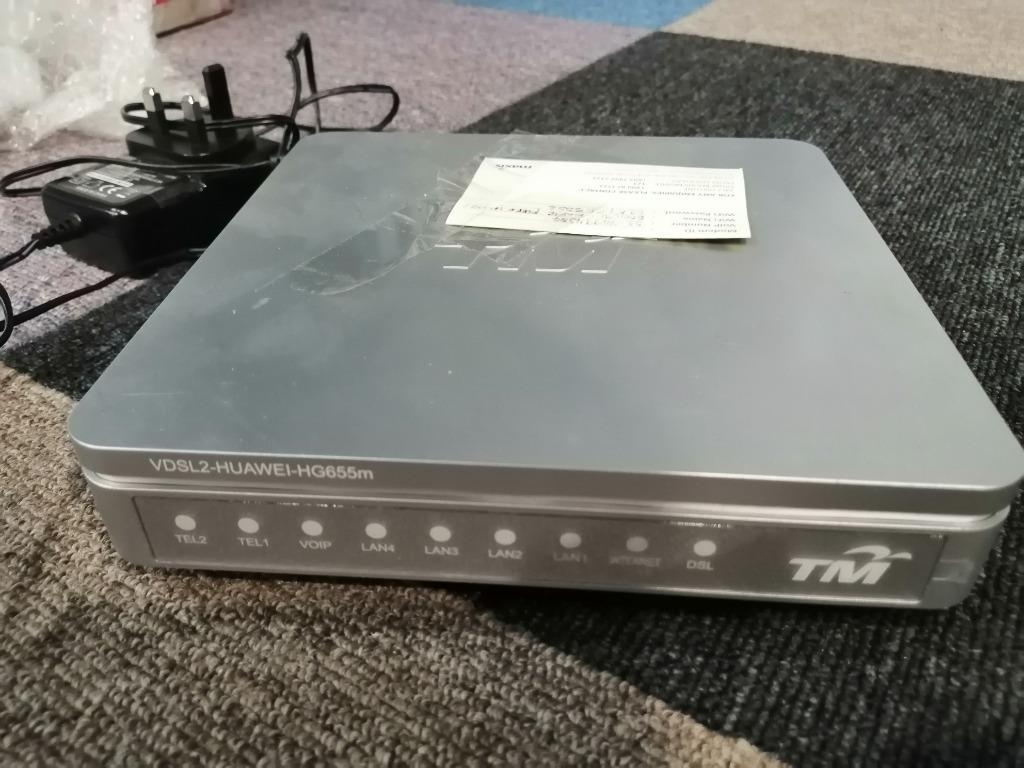 TM Unifi VDSL2-HUAWEI-HG655m, Computers & Parts & Accessories, Networking on Carousell