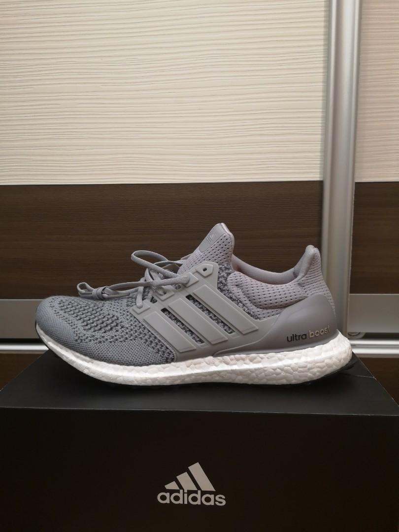 adidas ultra boost grey mens 9.5