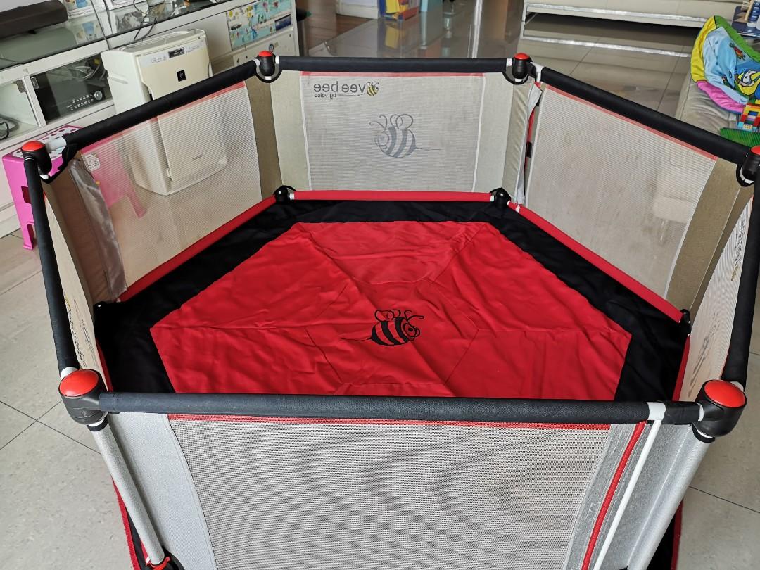 Veebee 6 sided play yard deals