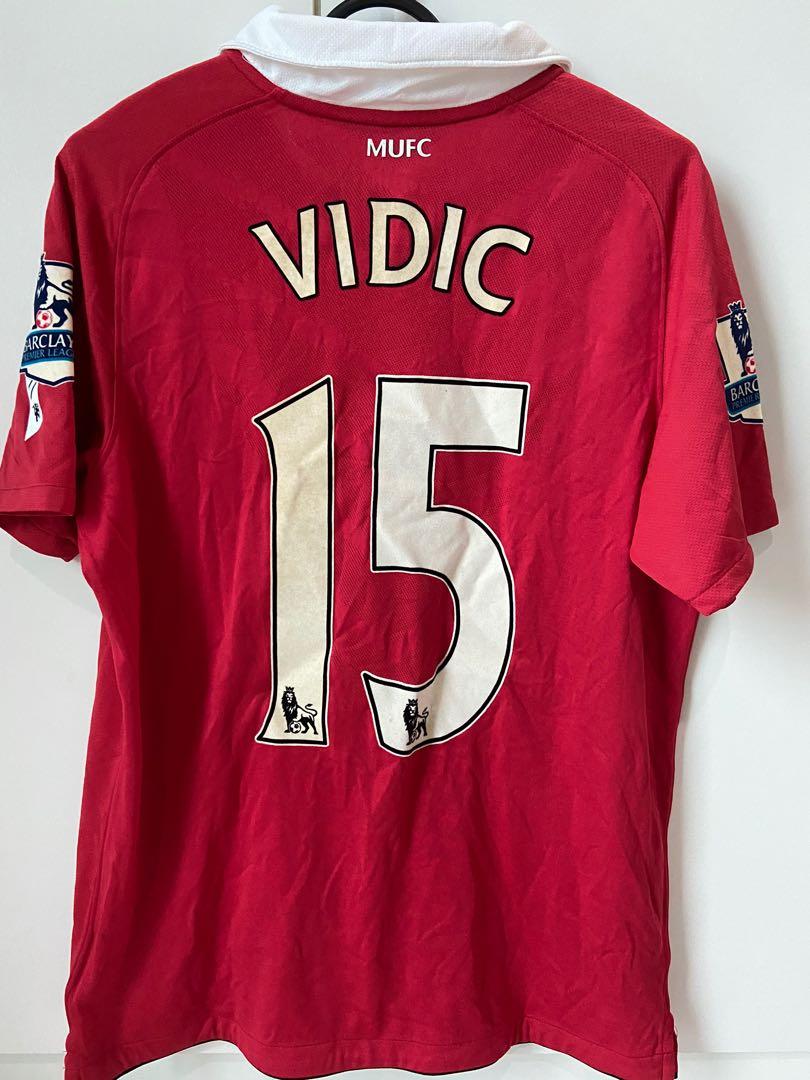 Vidic jersey on sale
