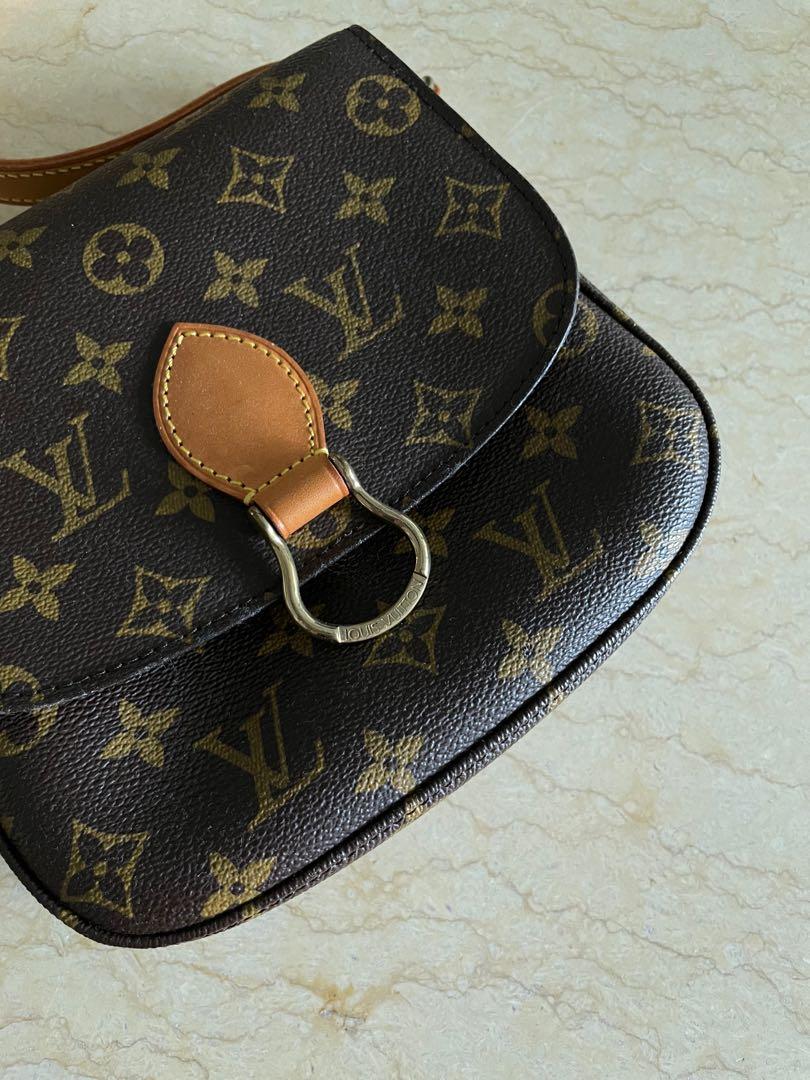 LOUIS VUITTON Monogram Saint Cloud PM Shoulder Bag M51244 LV Auth am3460