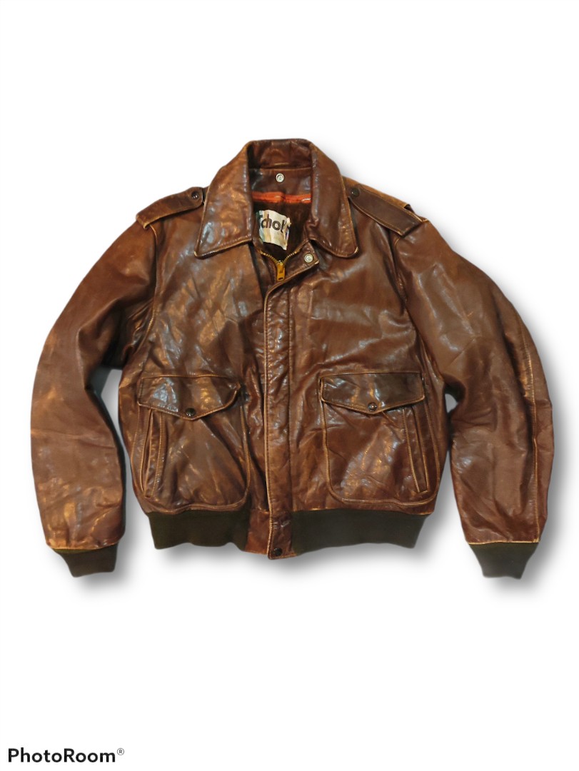 vintage Schott leather jacket Men s Fashion Coats Jackets and