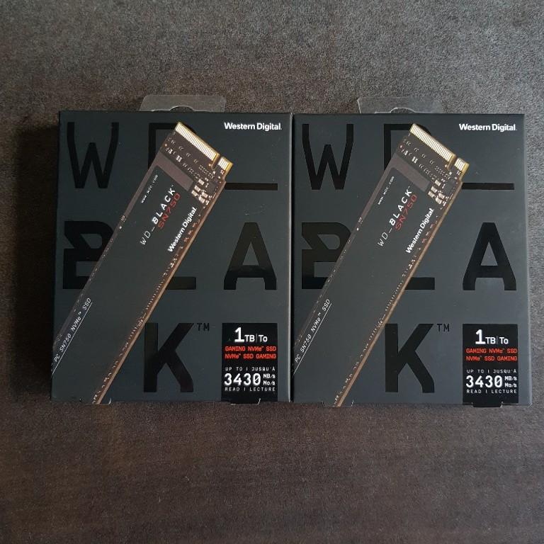 Wd Black Sn750 1tb M 2 Nvme Ssd Computers Tech Parts Accessories Hard Disks Thumbdrives On Carousell