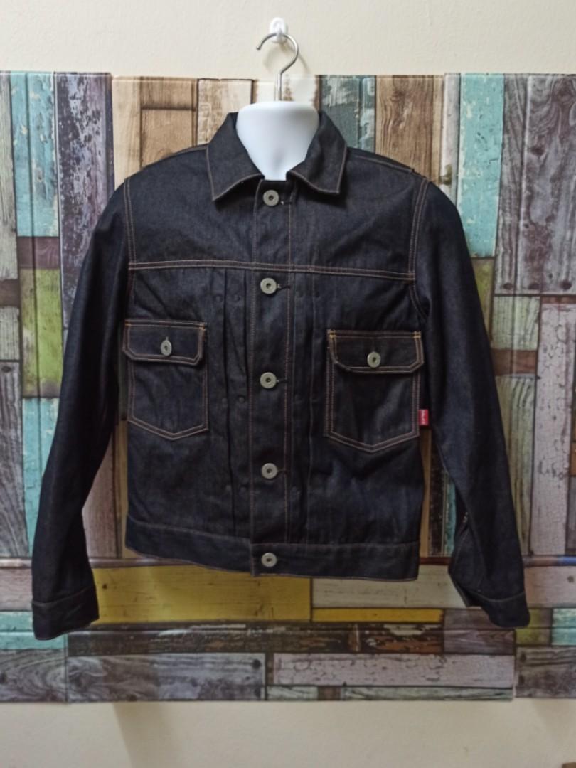 Denim online jacket au