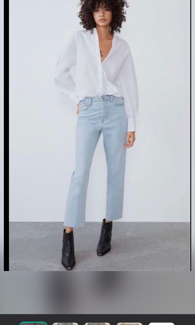 ZARA bootcut jeans Women s Fashion Bottoms Jeans Leggings on Carousell