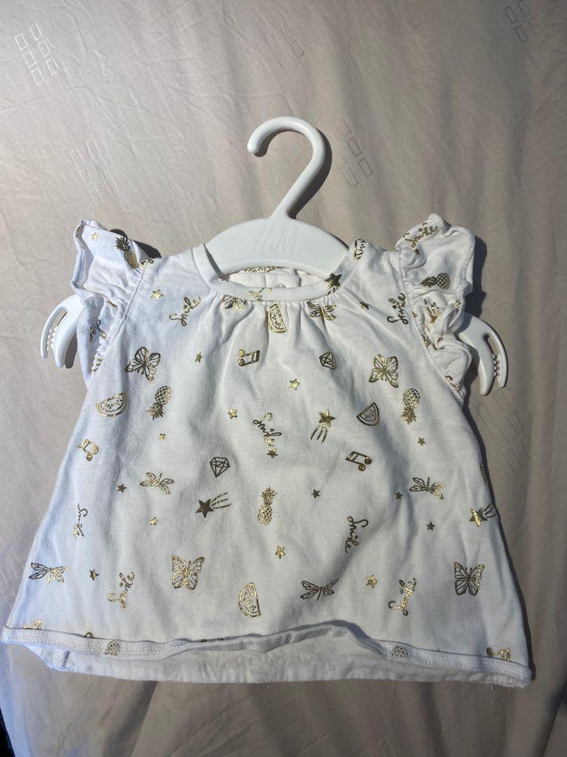 1 3m Baby Girl Top Mothercare Smile by Julien Macdonald Babies Kids Babies Kids Fashion on Carousell