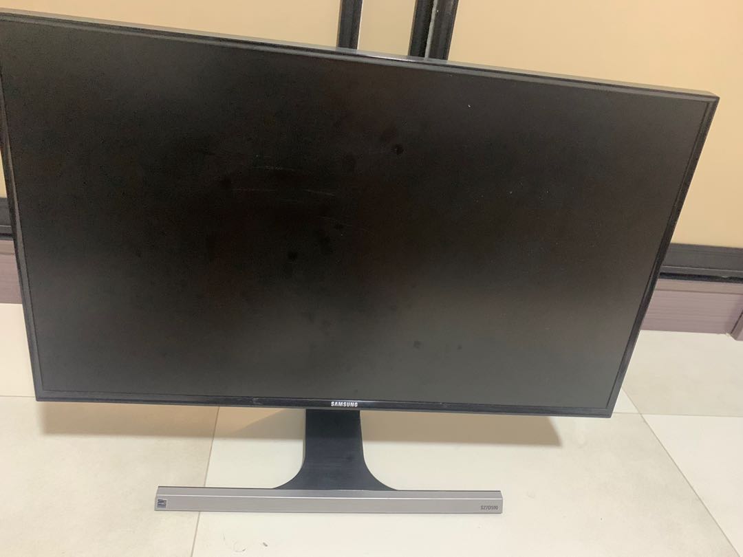 27” Samsung LS27D590 monitor, Computers 