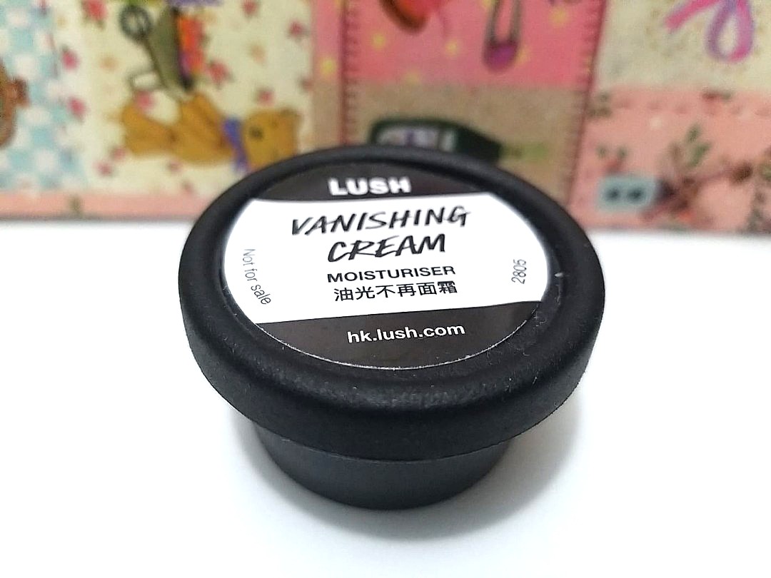 lush vanishing cream