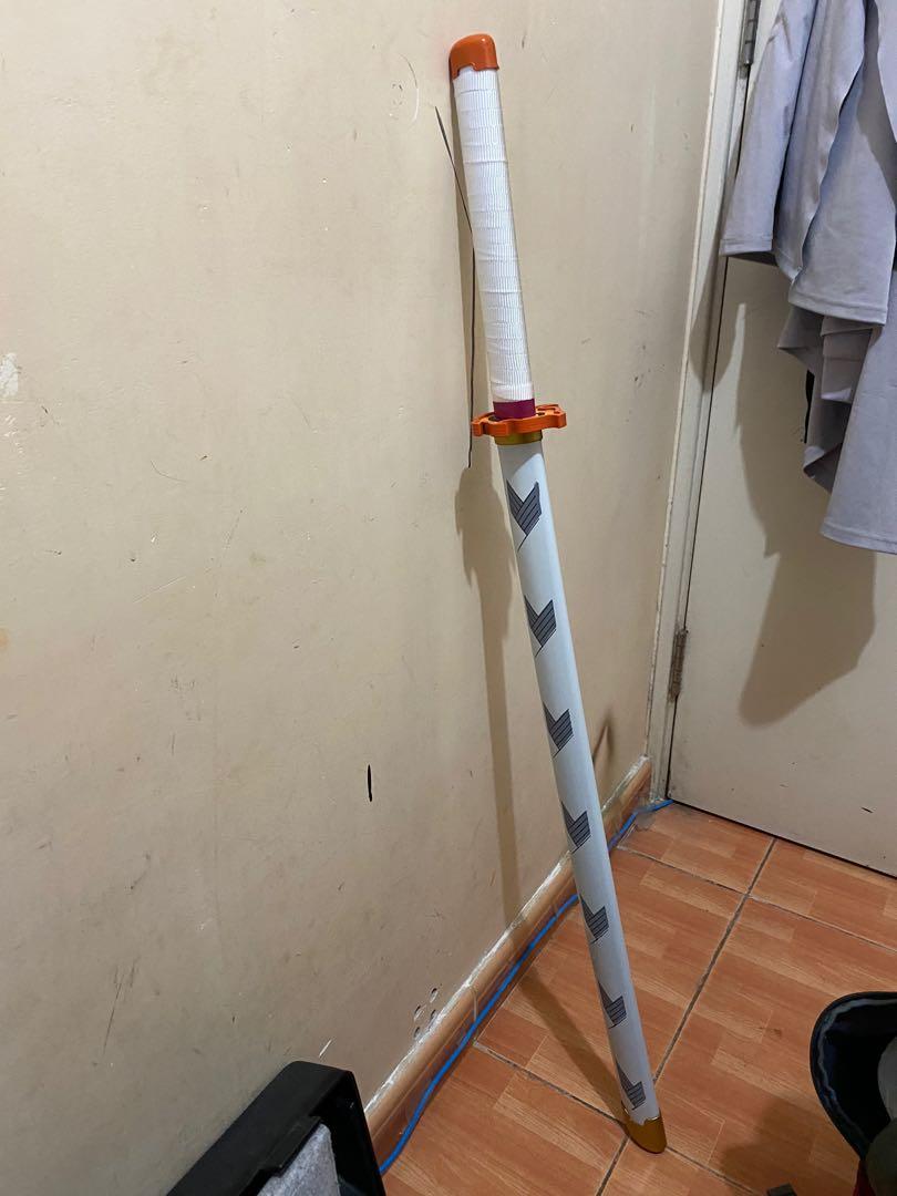 鬼滅之刃炎柱煉獄杏壽郎cosplay 道具木刀 其他 其他 Carousell