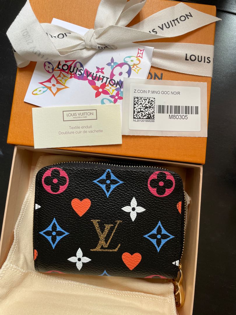 LOUIS VUITTON purse M80548 Zippy Wallet Vertical NBA collaboration