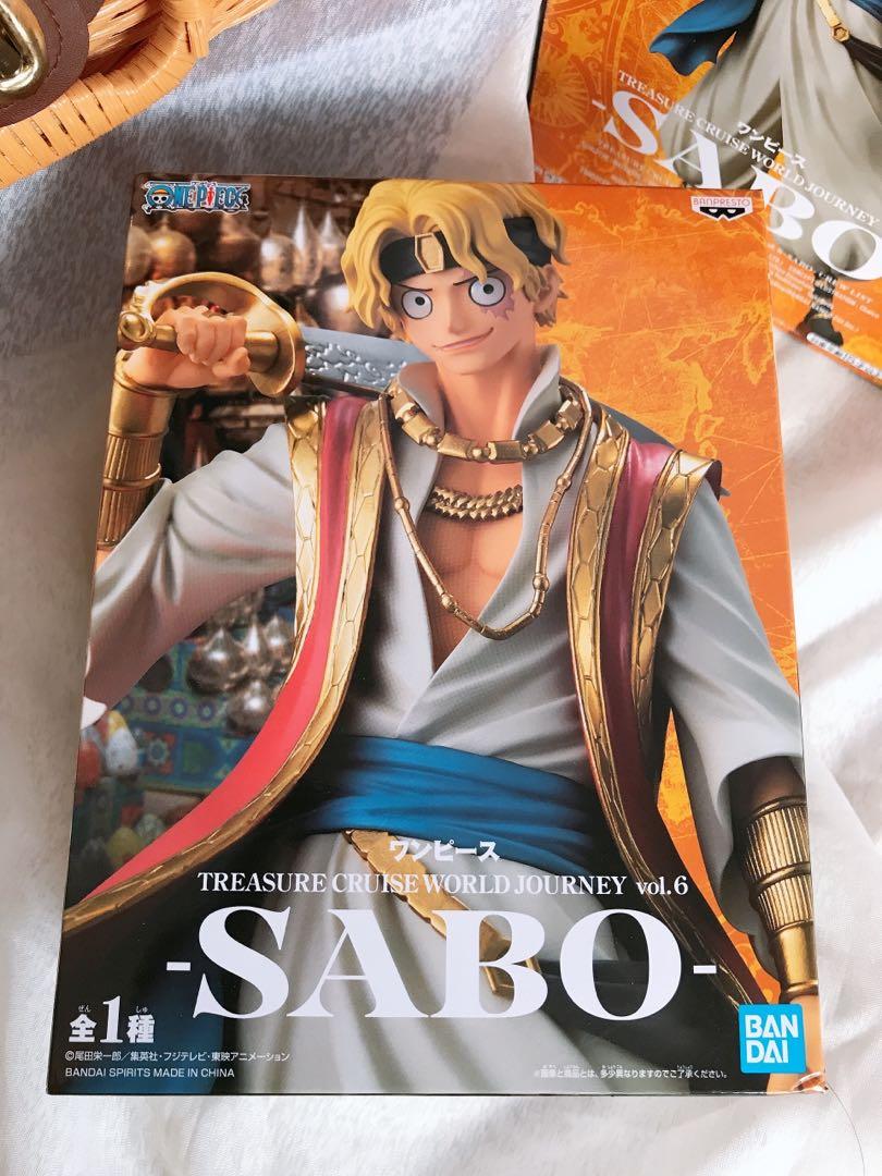 Banpresto One Piece TREASURE CRUISE WORLD JOURNEY vol.6 SABO Figure 22cm cute 