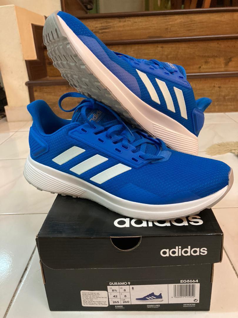 Adidas Duramo 9 running shoes size 8UK