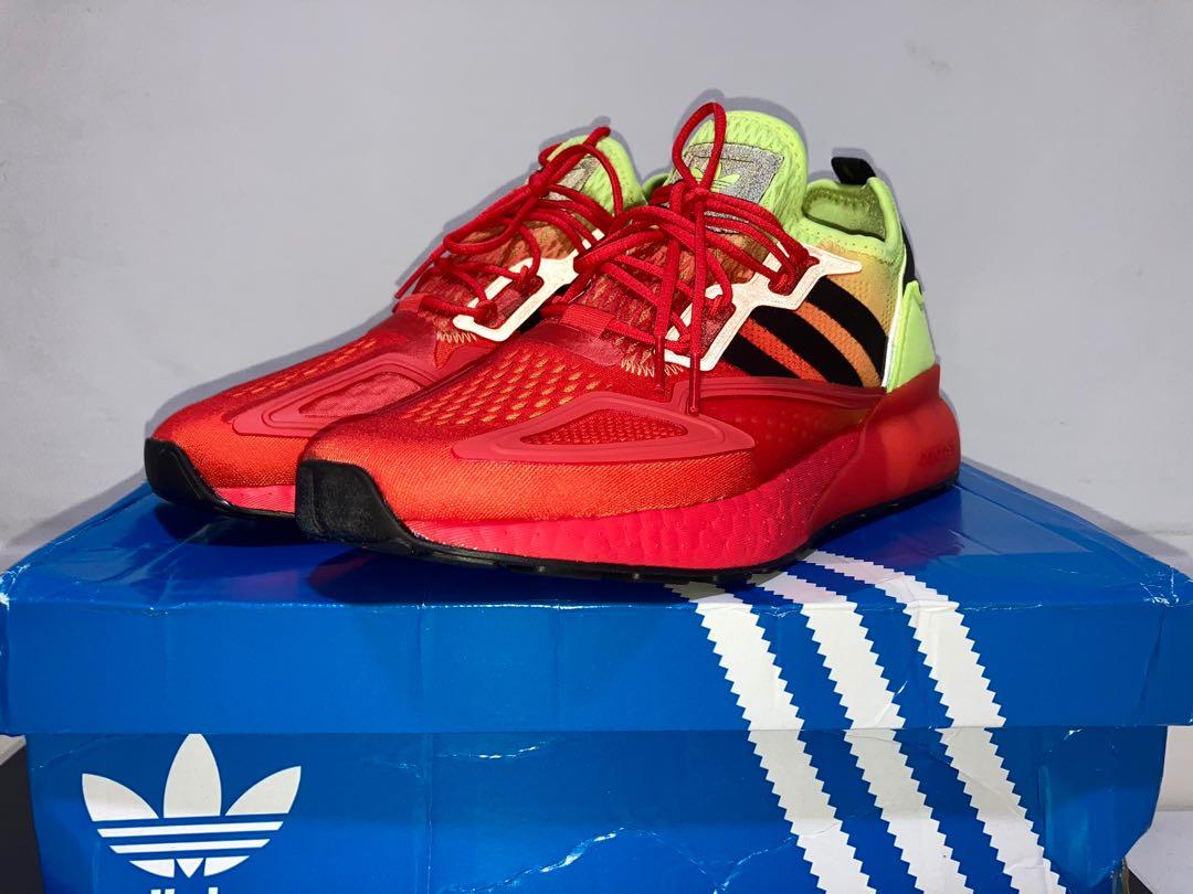 Adidas best sale zx rouge