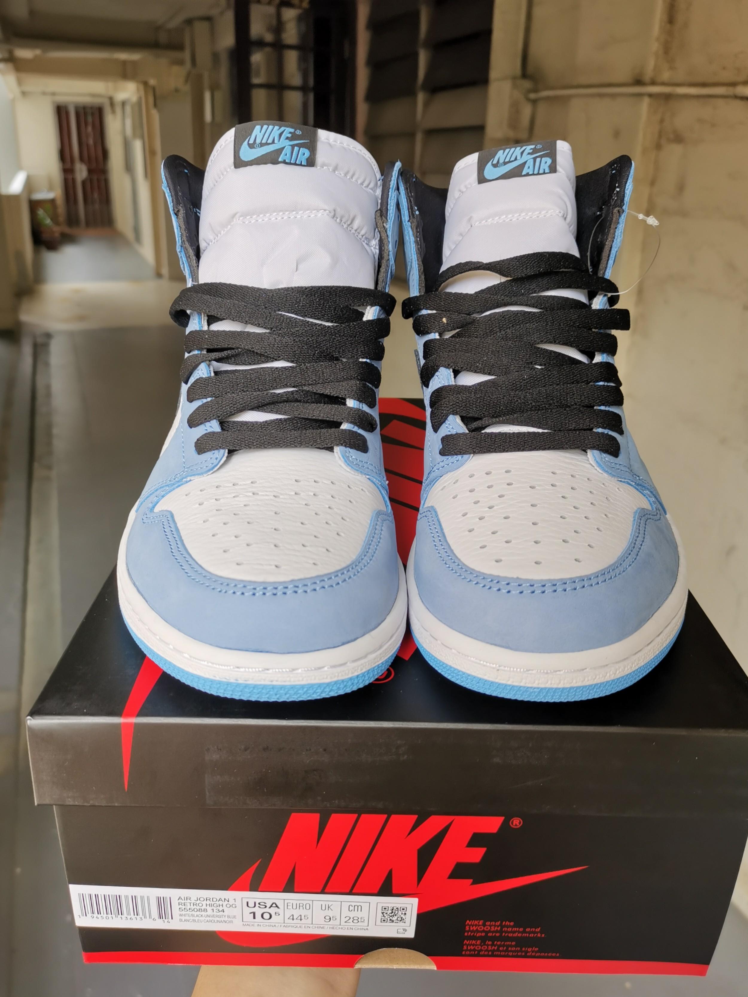 Wts Air Jordan 1 University Blue Men S Fashion Footwear Sneakers On Carousell Wts Air Jordan 1 University Blue Men S Fashion Footwear Sneakers On Carousell