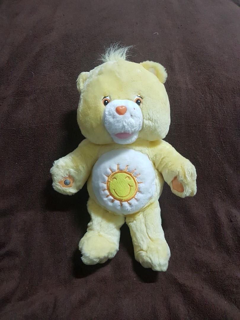 Authentic Rare Vintage TCFC Care Bears Singing Funshine Care