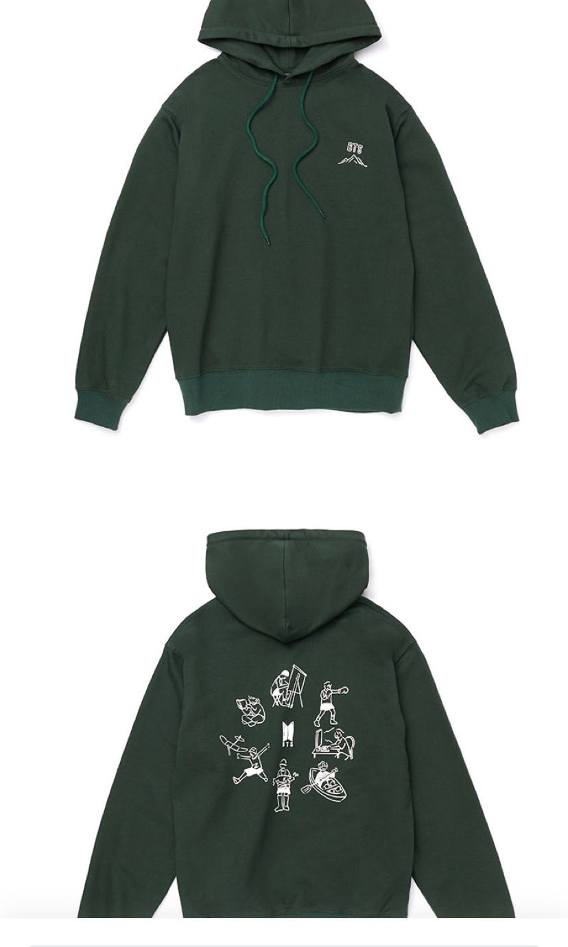 bts official merch hoodie