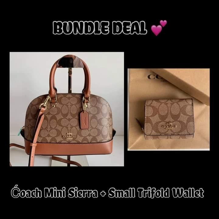 coach sierra mini and large, Women's Fashion, Bags & Wallets, Purses &  Pouches on Carousell