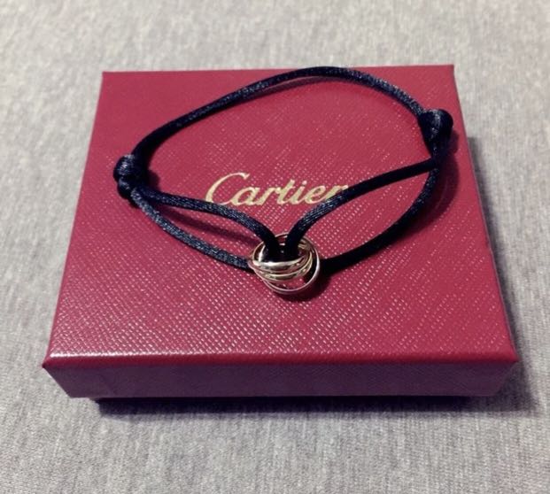 cartier trinity bracelet red