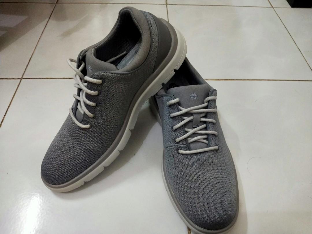 CLARKS CLOUDSTEPPERS ACE TUNSIL GREY UK7 Men s Fashion Footwear
