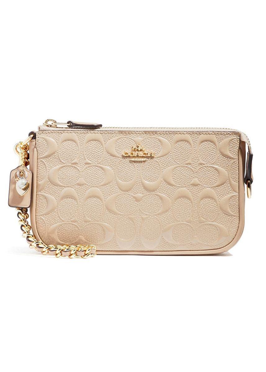 COACH F22698 LARGE WRISTLET 19 WITH CHAIN IMLH4 MCF22698IMLH4