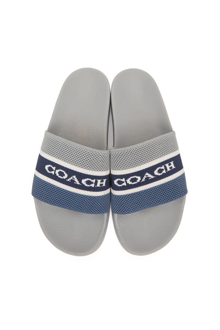 Coach knit slides store