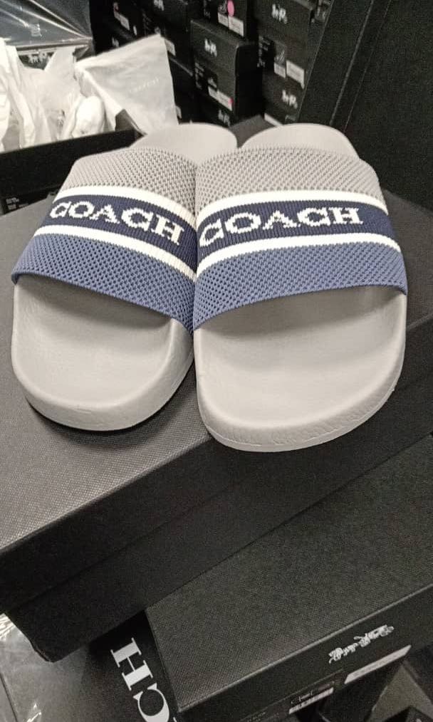 Coach knit slides store