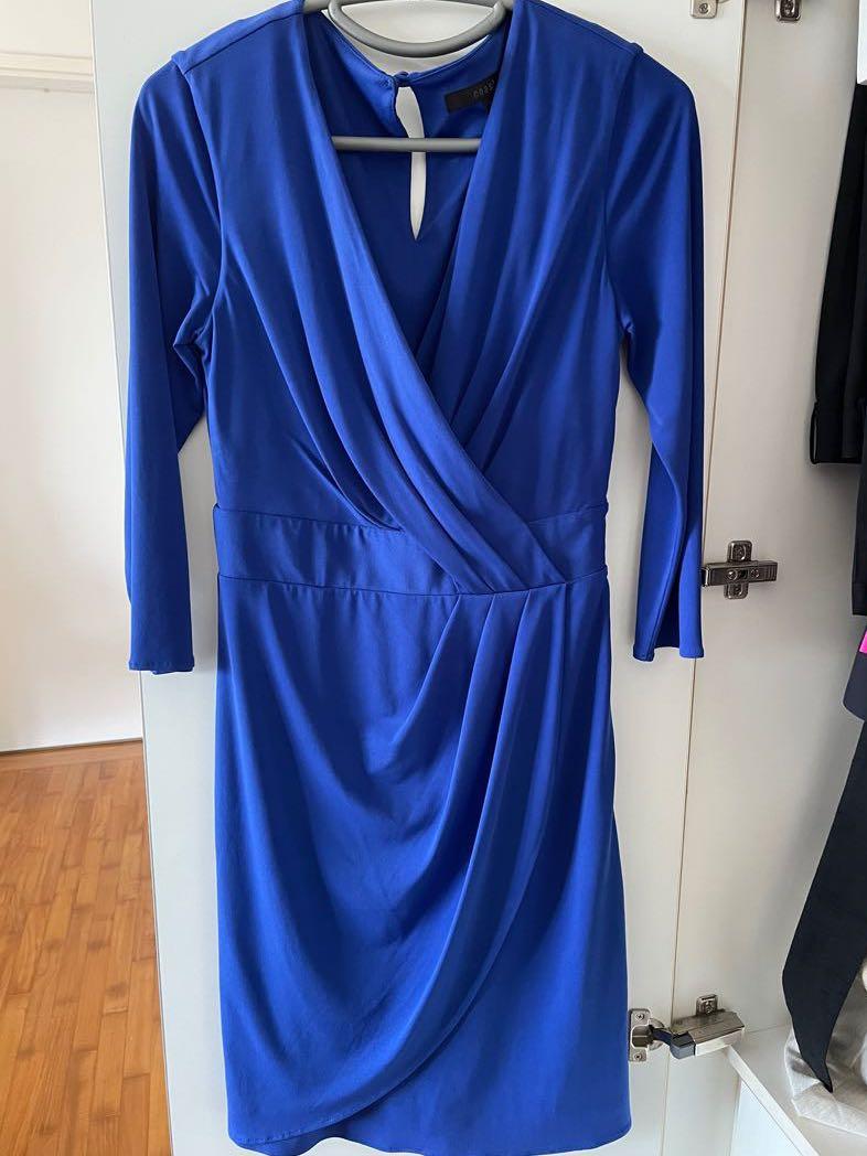 Coast royal blue cocktail dress UK8 Women s Fashion Tops Sleeveless on Carousell