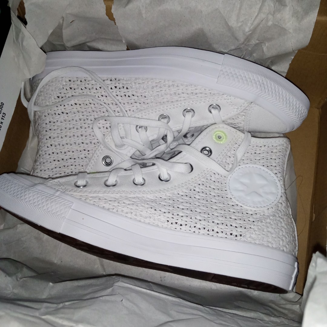 Converse Summer Gateaway Chuck Taylor All Star High Top - 39/24.5cm, Fesyen  Wanita, Sepatu di Carousell