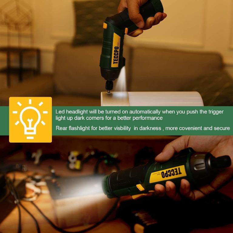 Teccpo hot sale cordless screwdriver
