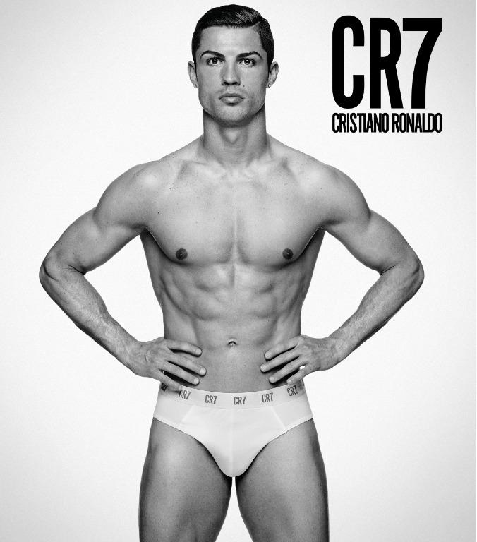 Cristiano Ronaldo CR7 Stretch Cotton Brief 3-Pack White