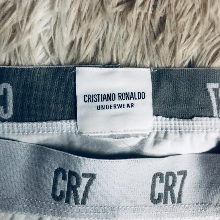 Cristiano Ronaldo CR7 Stretch Cotton Brief 3-Pack White