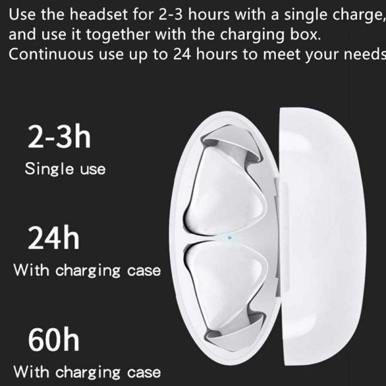 Decrall Original J3 TWS Bluetooth 5.0 Earbuds with Charging Case