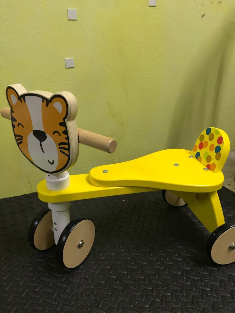 Wooden tiger shop trike