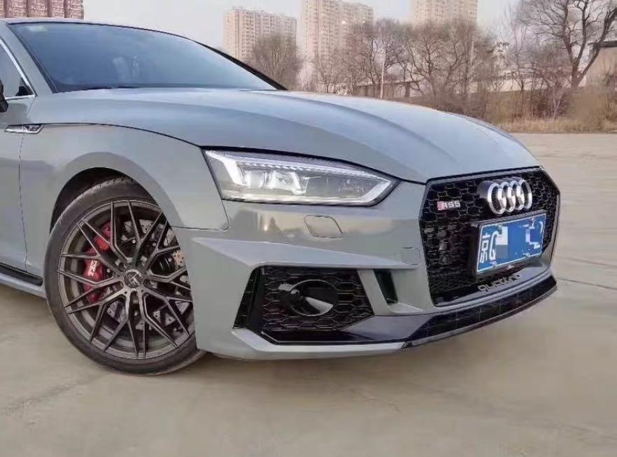 Rs5 Front Bumper Convert From A5 Audi 17 20 2017 2018 2019 2020 Bodykit