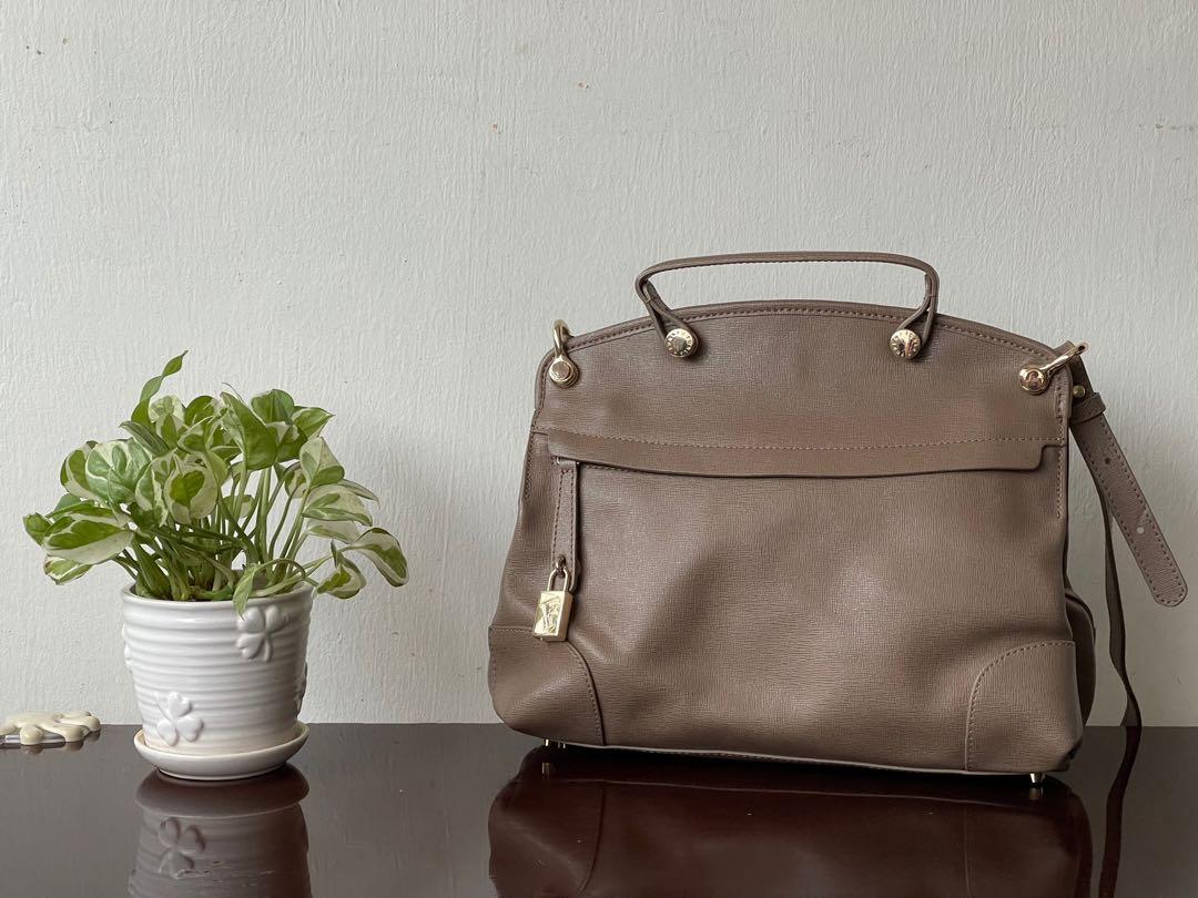 Furla Saffiano Leather Piper Bag