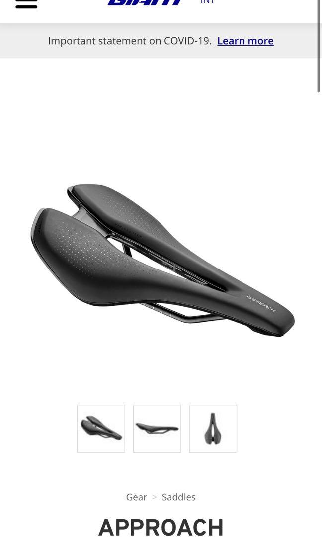 Giant APPROACH Saddle take out from my new TCR Sports Equipment