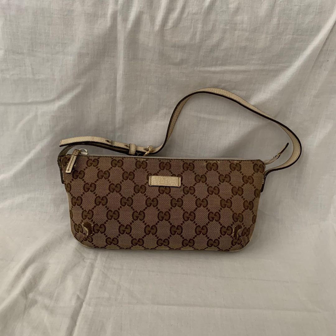 Authentic Gucci boat pochette bag, Luxury, Bags & Wallets on Carousell