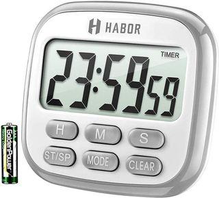 Digital Kitchen Timer, Cooking Timer, Strong Magnet Back, for Cooking Baking  Sports Games Office (Battery not Included) in 2023