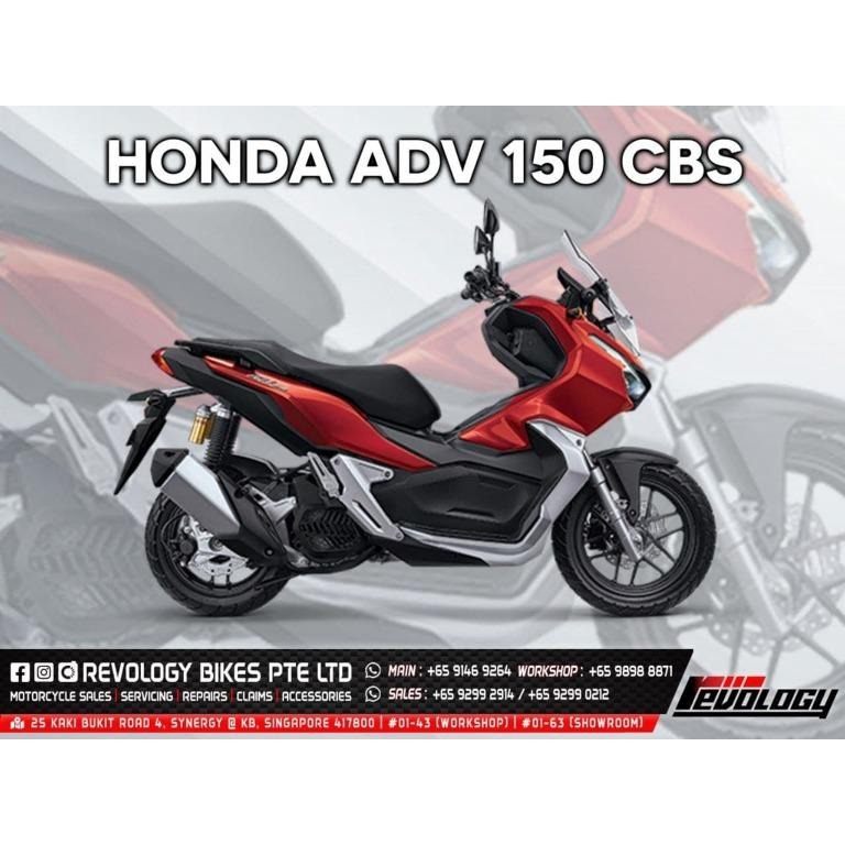 Honda Adv 150 Cbs Red For Sale Motorcycles Motorcycles For Sale Class 2b On Carousell