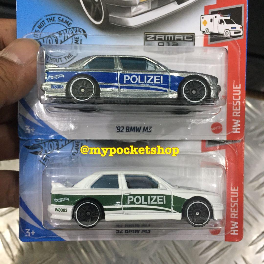 Hot Wheels '92 BMW M3 2020 in Zamac