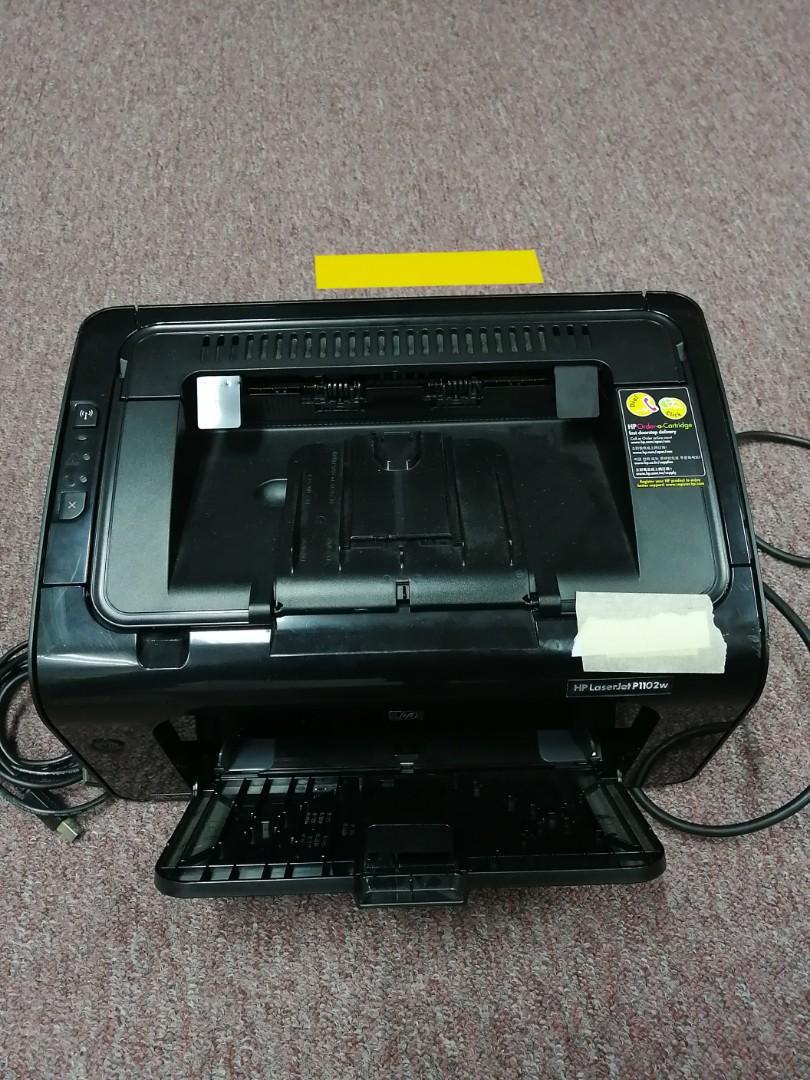 Hp Laserjet P1102w Wireless Printer Computers Tech Printers Scanners Copiers On Carousell