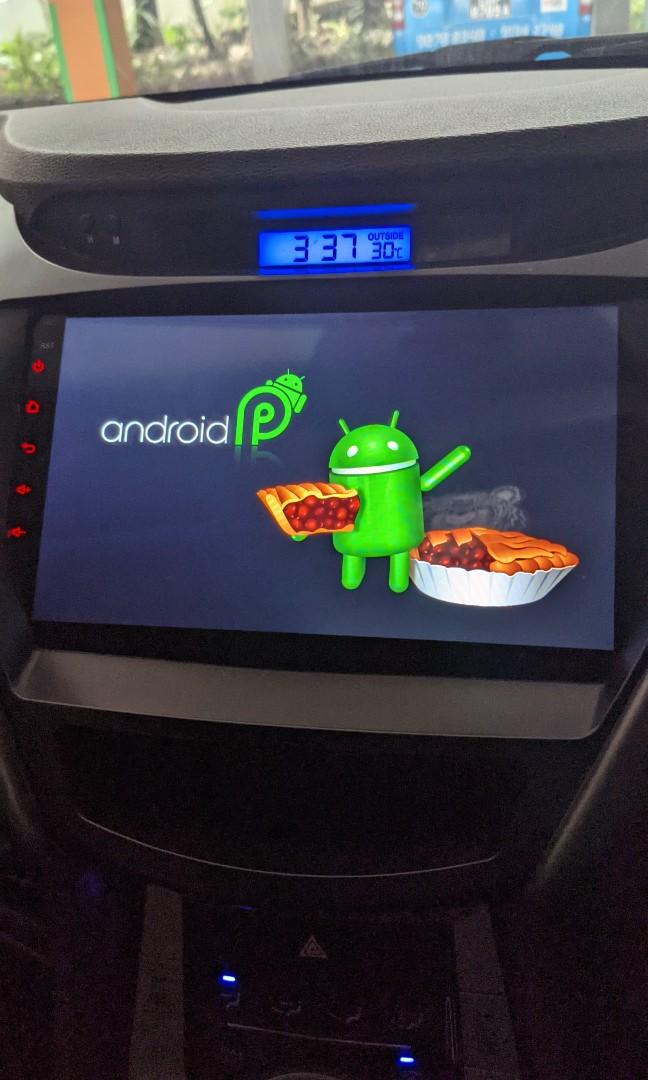 android 9 hd touch screen youtube media player car accessories electronics lights on carousell