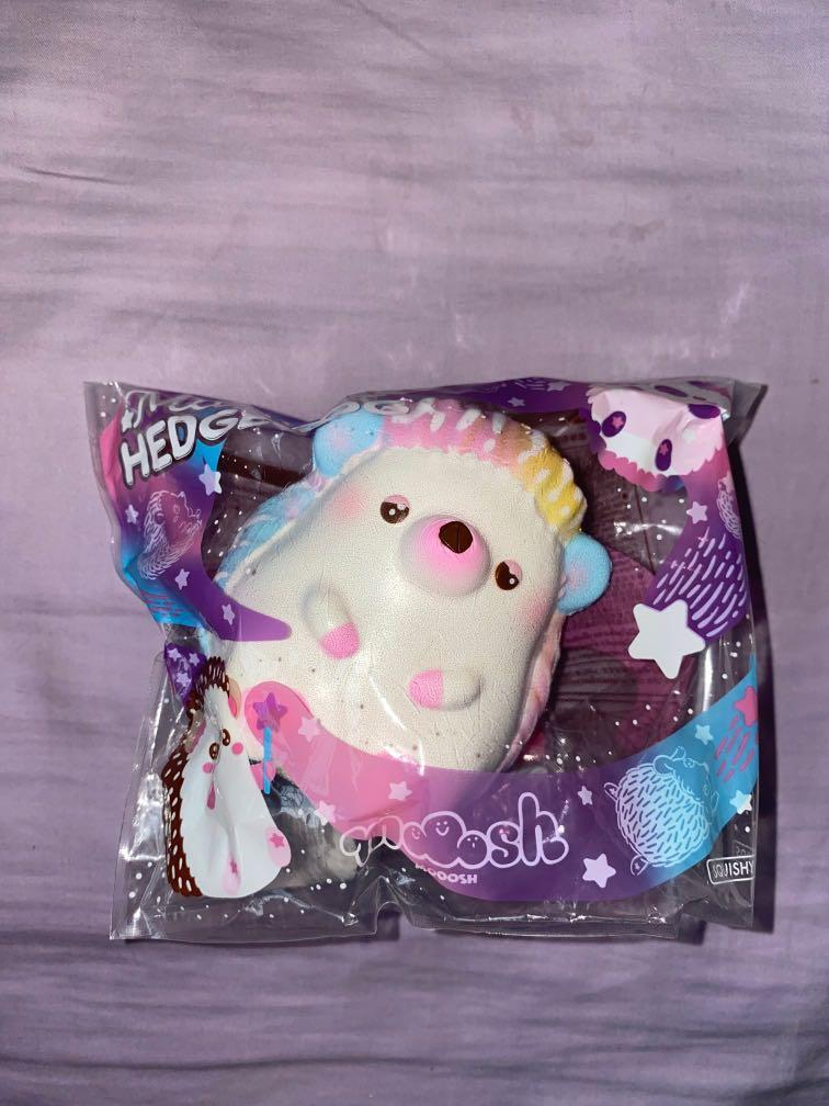 Rainbow hedgehog squishy sales