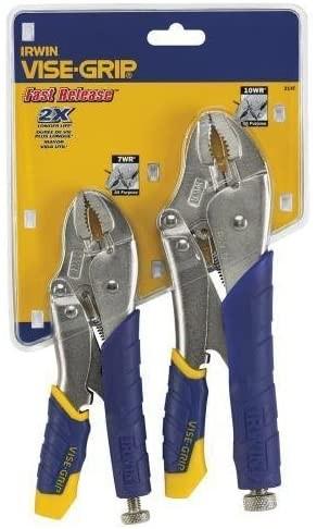 Irwin Vise Grip Fast Release Plier (Category: Construction Tools & Equipment) located in Caloocan City. Submitted by dianethriftstore (Listing ID 1074753578, Image 2). Description: Ideal for tightening, clamping, twisting and turning Constructed of high-grade heat-treated alloy steel for maximum toughness and durability Hardened teeth are designed to grip from any angle Turn screw to adjust pressure and fit, it stays adjusted for repetitive use T