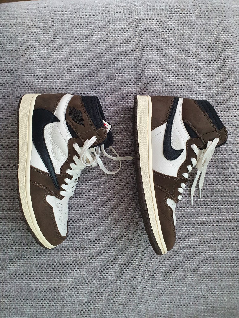Jordan 1 Travis Scott high Men s Fashion Footwear Sneakers on